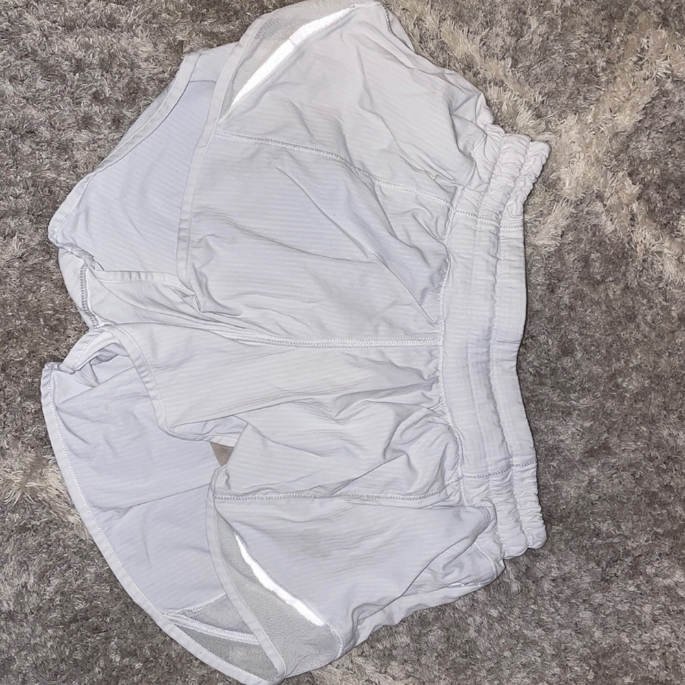 Lululemon white shorts